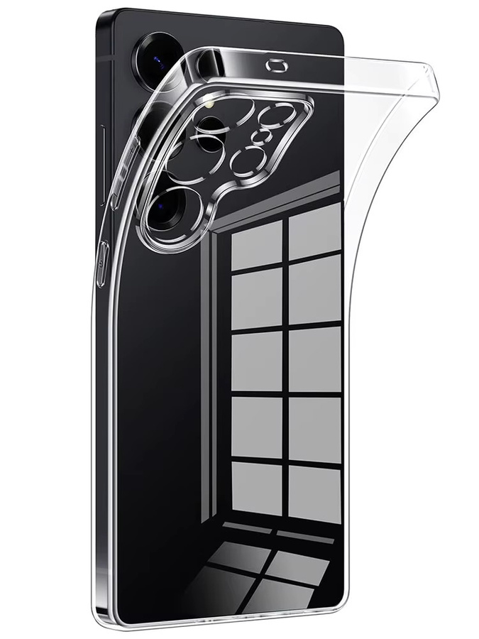 Transparente Silikon-Schutzhülle für Samsung Galaxy S26 S25 S24 S23 S22 S21 Ultra Plus FE Edge Clear Cover - Bild 7