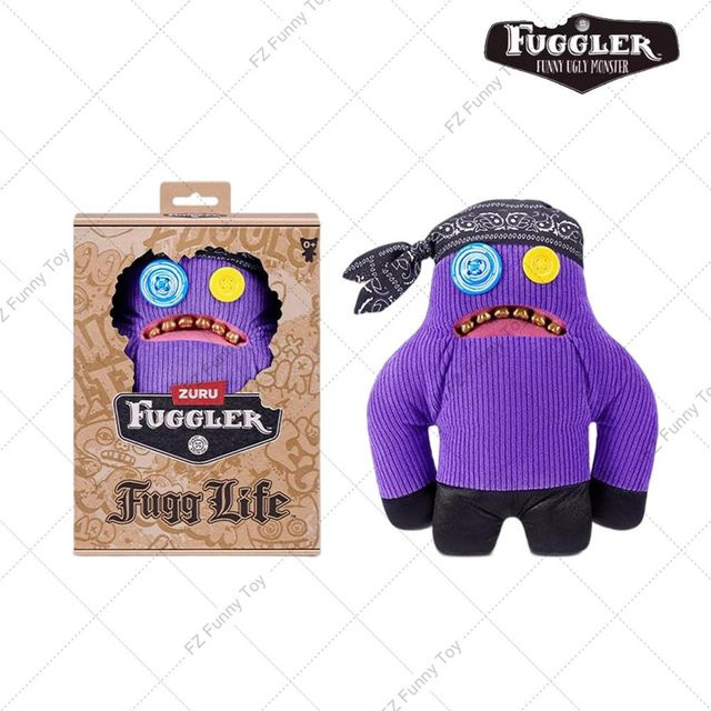 Fuggler Old Fogies Alley Cats Fuggstars Zahnschmelz-Monster, Plüschtier, ab 3 Jahren - Bild 1