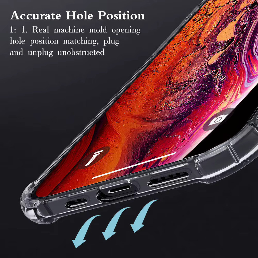 Stoßfeste und transparente Schutzhülle für Samsung Galaxy S25 Ultra S24 A56 A54 S22 A36 A23 A53 A34 als verdickter Bumper - Bild 4