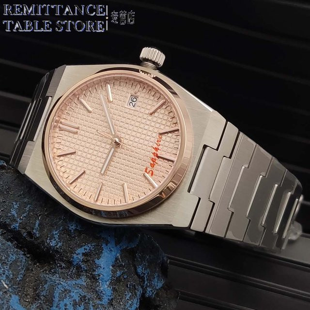 Chrina Armbanduhr Automatik, Edelstahl, Roségold, 40 mm, Herren - Bild 1