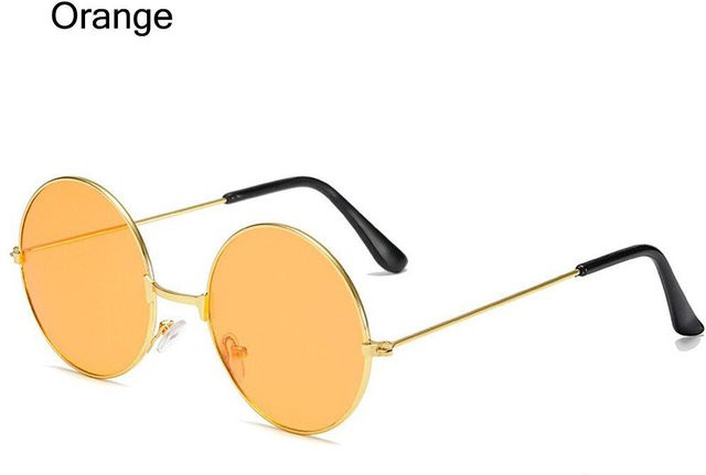 Yiran glasses Sonnenbrille, rund, Metall, beige, Unisex - Bild 1