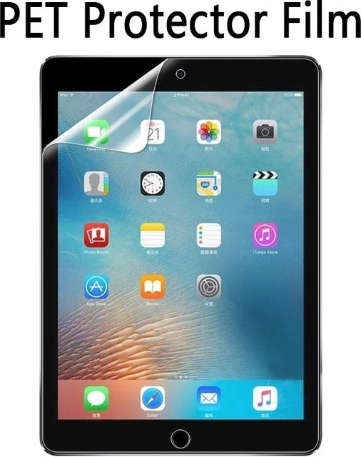 Transparente PET-Displayschutzfolie für Apple iPad und iPad Pro Modelle - Bild 1