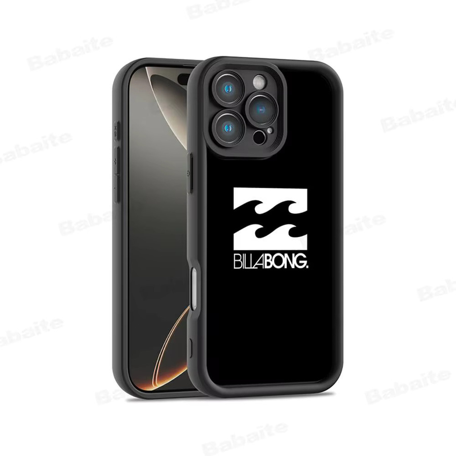 Billabong Silikon-Soft-Handyhülle in Schwarz für iPhone 11 bis iPhone 17 Modelle - Bild 7