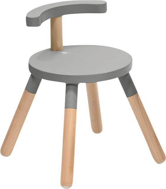 Stokke Mutable Holzstuhl V2 aus Naturholz in Braun und Grau - Bild 1