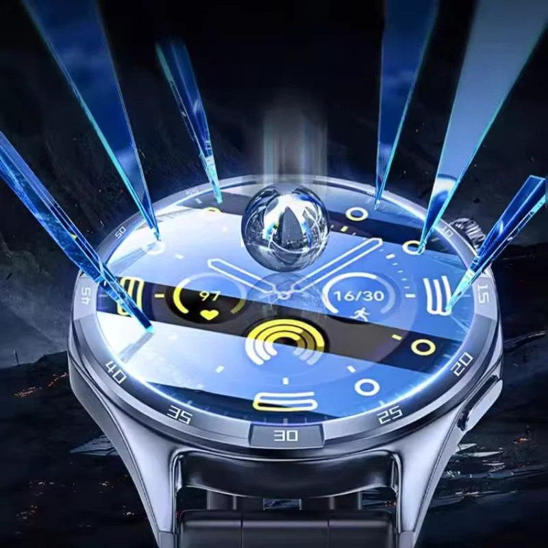 OAKCHARM Panzerglas Displayschutz für Huawei Watch GT6 und GT6 Pro, transparent, 1-5 Stück - Bild 5