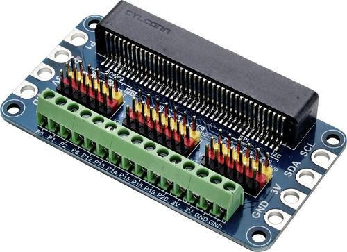 TRU COMPONENTS TC-9072540 Erweiterungsboard für BBC micro:bit in Multicolour - Bild 1