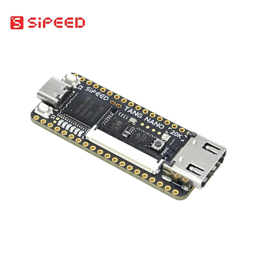 Sipeed Tang Nano 20K FPGA-Board RISC-V Linux Open-Source-Emulator Retro-Spielekonsole in Schwarz - Bild 2