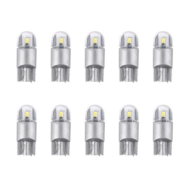 10 Stück T10 W5W LED-Glühbirnen Canbus für Kennzeichen und Seitenmarkierung, 6000 K Cool White - Bild 1