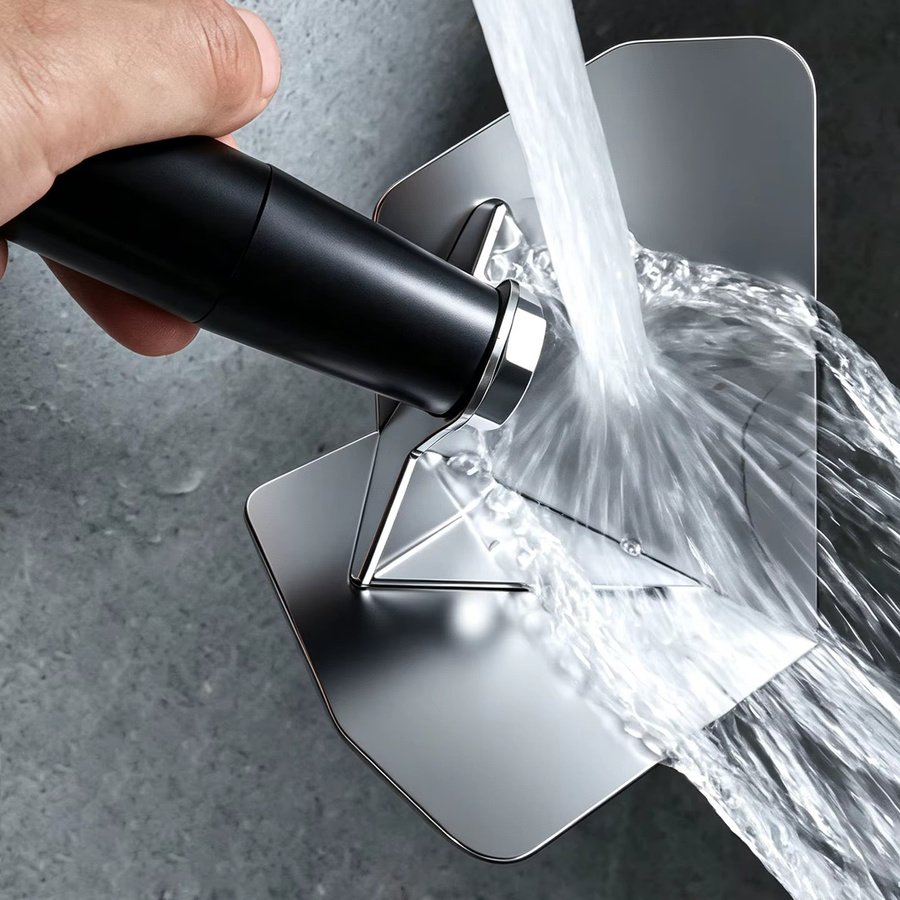 NIUXIANG Eckspachtel aus Edelstahl in Silber für Trockenbauwände und Ecken - Bild 4