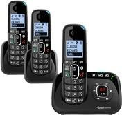 amplicomms BigTel 1583 DECT Grosstastentelefon in Schwarz - Bild 1