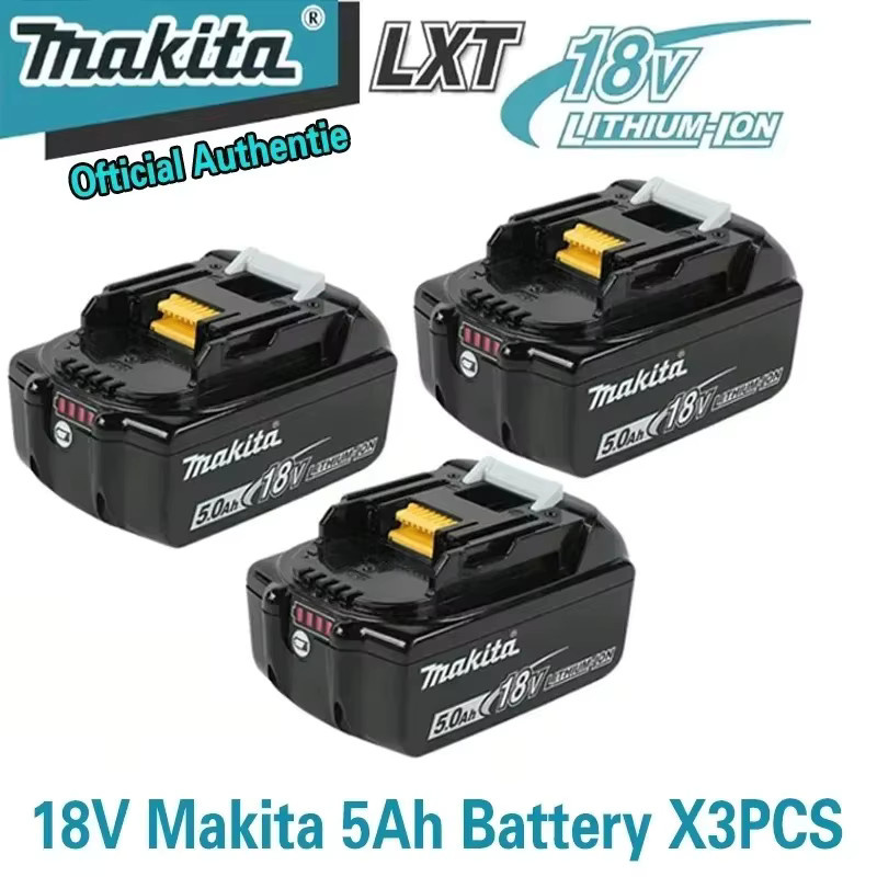 Makita Ersatz-Lithium-Akku 18V für BL1840 BL1830B BL1850B BL1850 BL1860 BL1815 in Schwarz mit 5Ah Kapazität - Bild 5