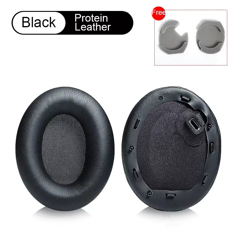Sony Ersatz-Ohrpolster aus weichem Memory Foam für WH-1000XM4 Over-Ear Kopfhörer in Schwarz - Bild 4