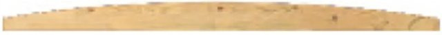 T & J Zaunmodul-System Trelleborg Bogenbrett aus kesseldruckimprägniertem Holz in Grün, B/H: 180 x 120 cm, Dicke: 2,8 cm - Bild 1