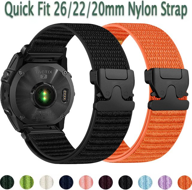 FancyWrist Uhrenarmband Nylon, Schnellverschluss, Unisex - Bild 1
