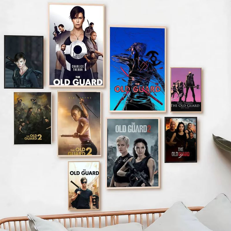 Kayou G-Guard Vintage Poster in HD-Qualität, mehrfarbiges Retro-Wandbild als Rahmenlose Wanddekoration für dein Zuhause - Bild 3