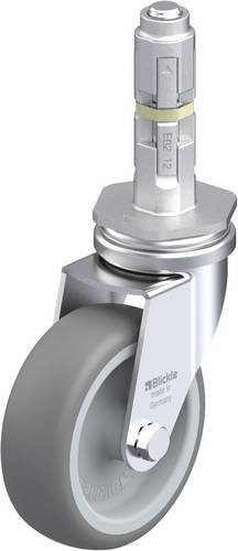 Blickle LRA-TPA 75G-E02 Lenkrolle in Grau und Silber mit 75 mm Rad-Durchmesser und 75 kg Tragfähigkeit - Bild 1