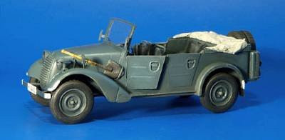 Plusmodel Tatra 57K, Fahrzeug, 1:48, Kunststoff, Grau - Bild 1