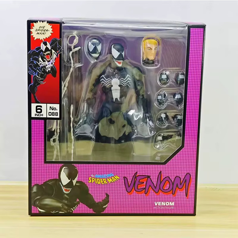 Mafex Marvel Venom, Actionfigur, Schwarz - Bild 3