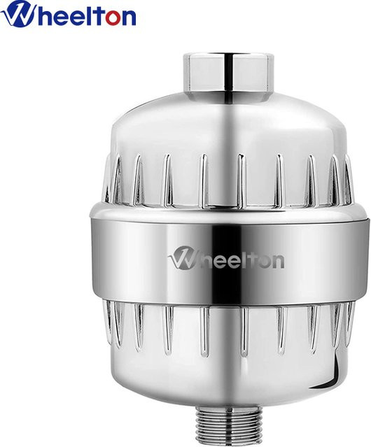 Wheelton Badezimmer-Duschfilter in Silber zur Chlorentfernung und Wasseraufbereitung - Bild 1