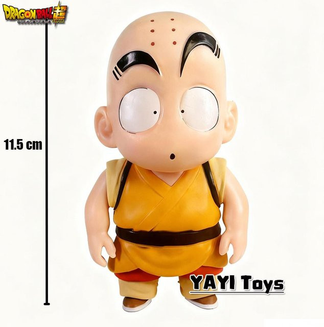 Yiran toy 1 Dragon Ball Son Goku Krillin Figuren, PVC Statue, ab 14 Jahren - Bild 1