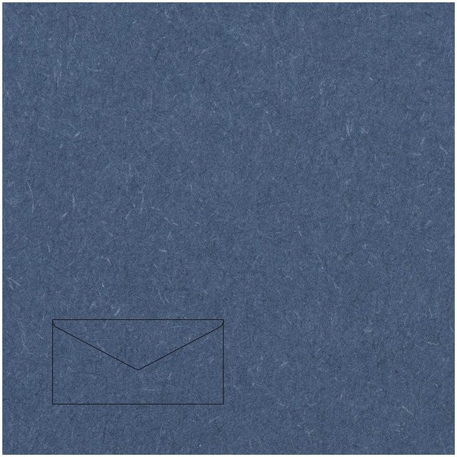 Rico Design Paper Poetry Kuvert Essentials DL, 5 Stück, Blau - Bild 1