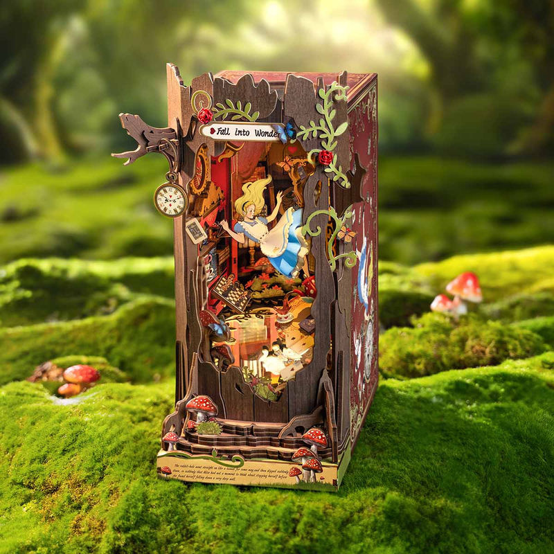 ROBOTIME Rolife 3D-Puzzle Fall into Wonder DIY Buchnische TGB12 - Bild 2