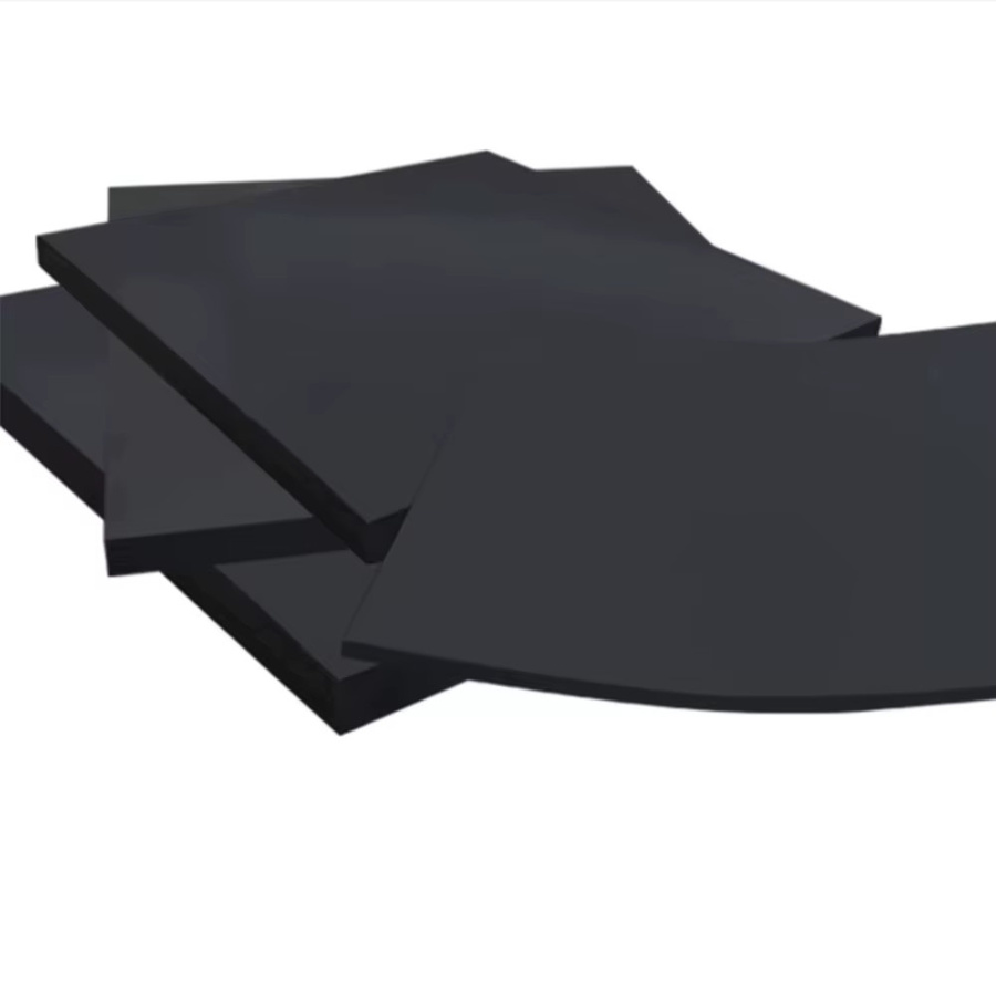 EPDM-Gummiplatte in Schwarz, säure- und alkalibeständige kollisionssichere Gummimatte für Marineanwendungen, Dicke: 1 mm bis 6 mm - Bild 4