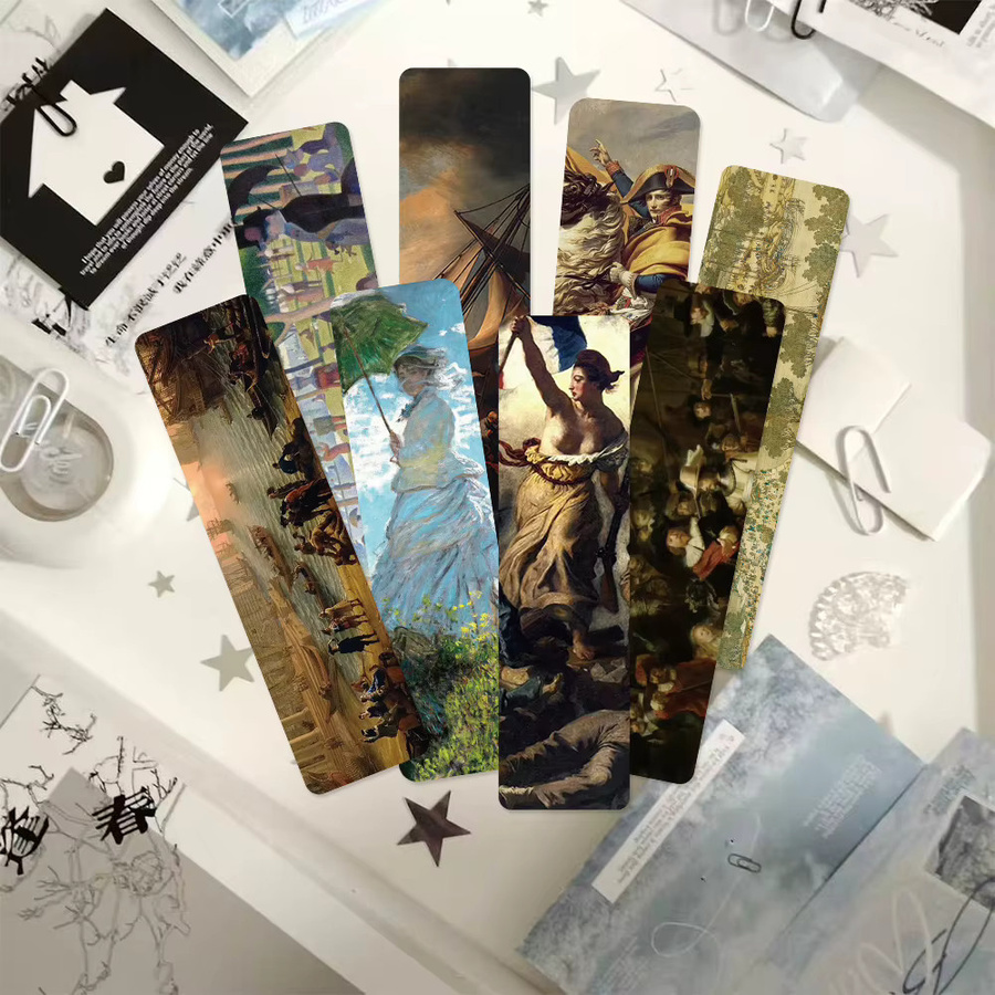 30 Stück Van Gogh Kunstdruck-Lesezeichen aus Papier in Multicolor für Kunstbegeisterte und Buchliebhaber - Bild 2