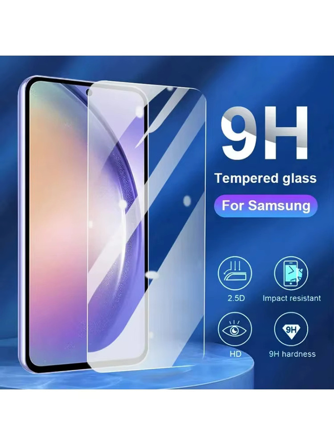 2 Stück Samsung Galaxy A-Serie Displayschutz aus gehärtetem Glas, transparent - Bild 7