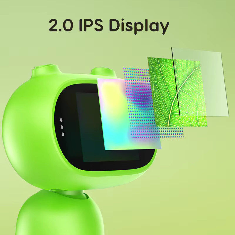 Rievbcau Digitales Handmikroskop mit 2 Zoll IPS-Bildschirm, 1000x Vergrößerung und 8 LEDs in Grün für Kinder und Münzuntersuchungen mit PC-Ansicht - Bild 2