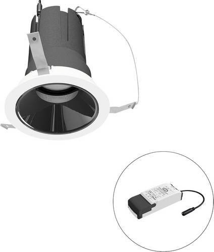 EVN LED-Deckenstrahler F01R09SM1830L24P in Weiß, rund und verstellbar - Bild 1