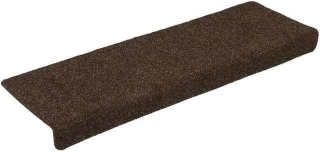 vidaXL Stufenmatten selbstklebend, 30 Stück, Braun, B/T/H: 65 x 21 x 4 cm - Bild 1