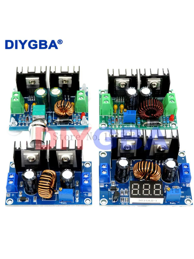 DNIGEF XH-M401 XL4016E1 DC-DC Step-Down-Buck-Wandler Digitaler PWM Spannungsregler 4-40V 8A - Bild 4