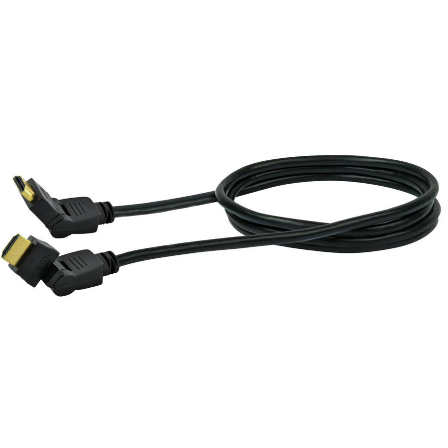 Schwaiger High-Speed HDMI-Kabel mit Ethernet/LAN in Schwarz, Länge: 1,5 m - Bild 2
