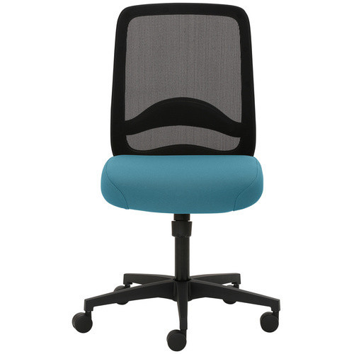 Mayer Sitzmöbel Drehstuhl in Türkis mit Rollen, B/H: 62 x 110 cm - Bild 2