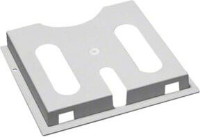 Hager FZ818 Schaltkastenzubehör Einlegeteil Plantasche, Stein-Grau, B/T/H: 26,4 x 23,7 x 3,2 cm - Bild 1