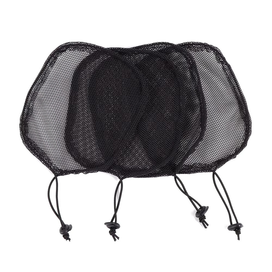 Plussign Haarnetze für Afro-Haarknoten, 5 Stück, Schwarz, Unisex - Bild 3