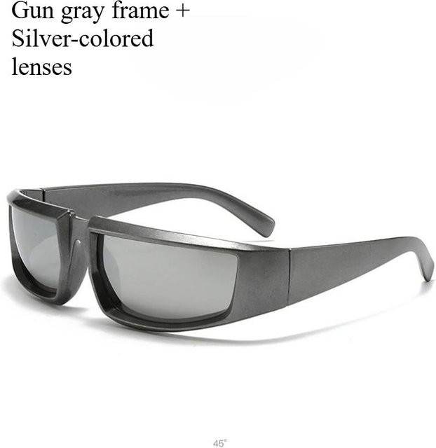 MGB Brille Polygonal, Acetate, Vollrand, grau, Damen - Bild 1
