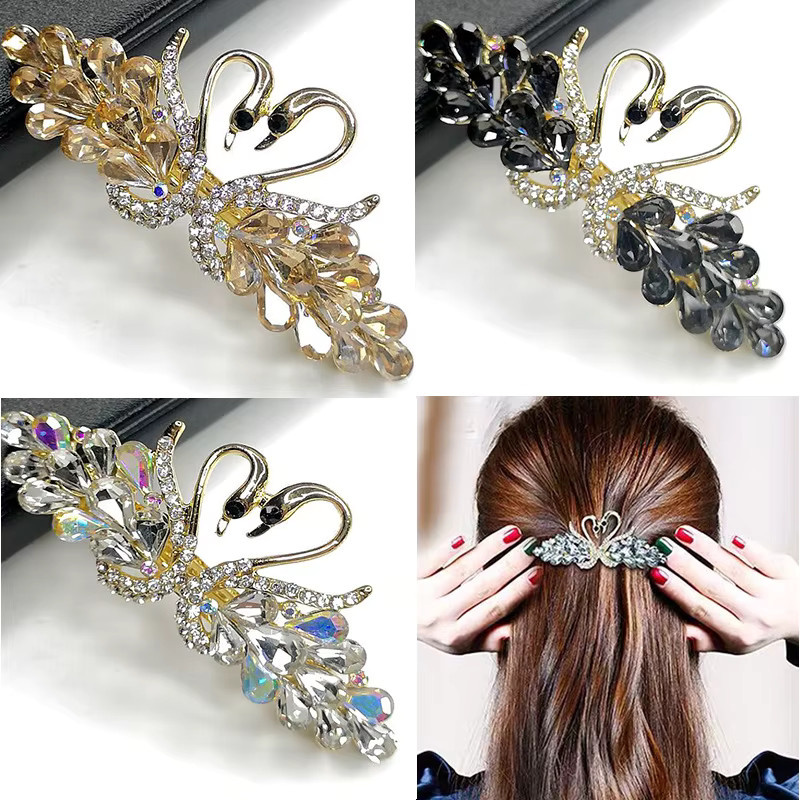 Haarspange Diamant-Schwan - Bild 4
