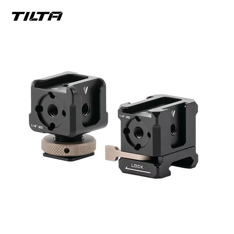 Tilta TA-NMB-B Multifunktions-Halterung mit Nato-Montage und Kaltschuh-Halterung in Schwarz - Bild 1