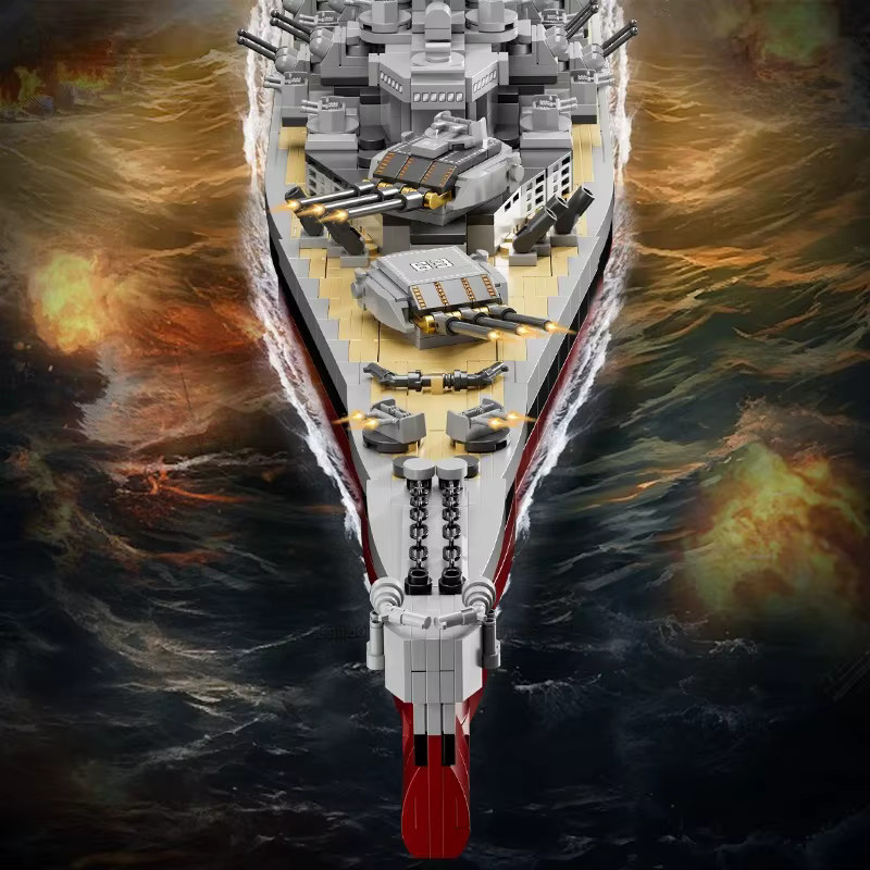 barweer Queen Elizabeth-Klasse Schlachtschiff, Baukasten, 2277 Teile, ab 14 Jahren - Bild 1
