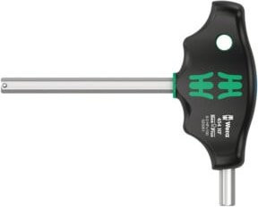 Wera 454 HF Quergriff-Sechskantschraubendreher Hex-Plus mit Haltefunktion, Farbe: Multicolour, Breite: 8 mm, Länge: 100 mm - Bild 1