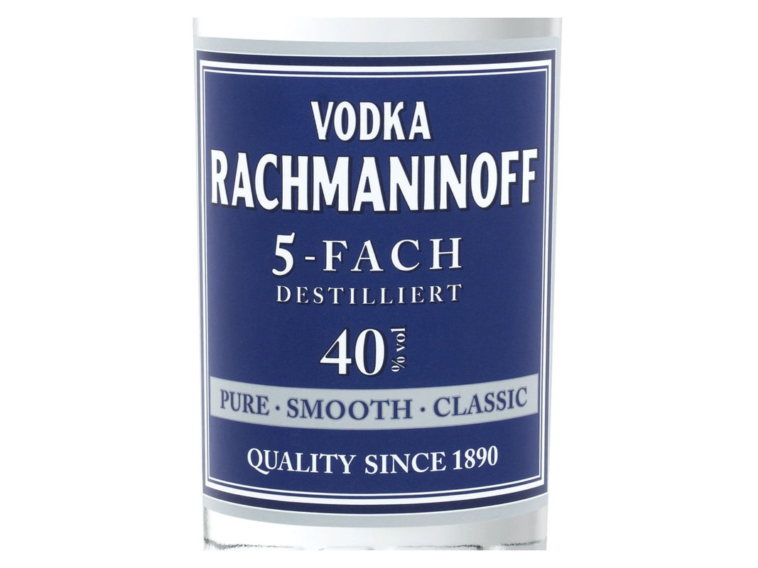 Rachmaninoff Wodka 5-fach destilliert 0,7 l - Bild 2
