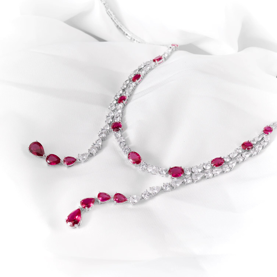 IN JEWELIFE Schmuckset, Halskette, Zirkonia, Silber - Bild 2