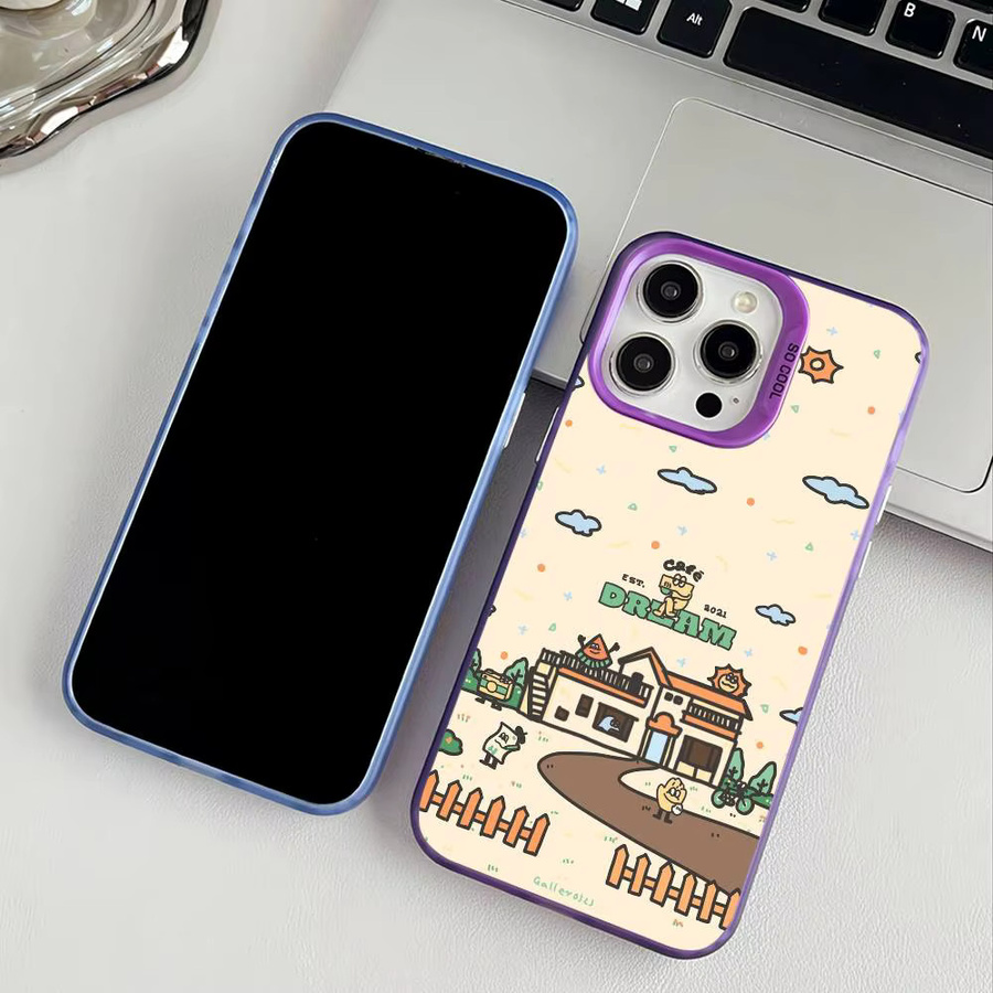NCT Dream Kpop Handyhülle mit Plating-Effekt für Apple iPhone 11 12 13 14 15 16 Pro Max Plus, Multicolor - Bild 2