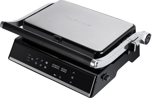 Pierre Kontaktgrill PCG7000 Pro in Silber aus Edelstahl - Bild 1