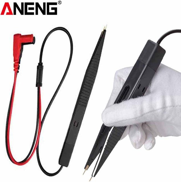 ANENG Universal-Kondensatorclip LCR-Testclip als SMD-Detektor und Leitungs-Kapazitätsmessleitungen in Rot - Bild 1