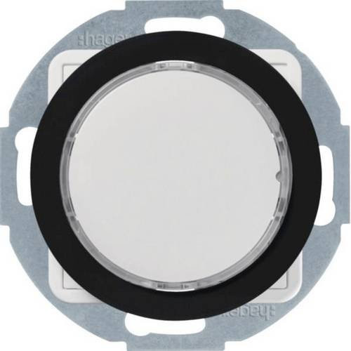 Hager LED-Signallicht Schwarz glänzend WLF6652BG - Bild 1