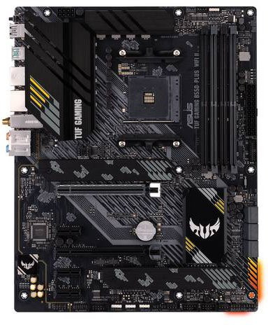 Asus TUF GAMING B550-PLUS WIFI II Mainboard für AMD AM4 Sockel, ATX, DDR4, Schwarz mit Wi-Fi und Bluetooth - Bild 2