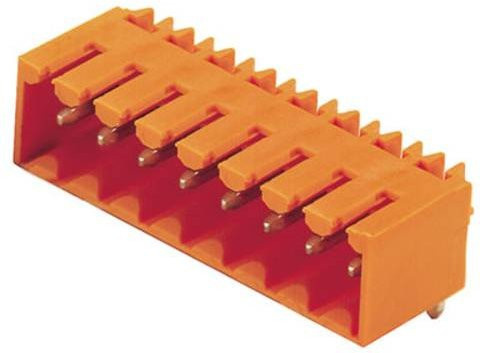 Weidmüller Stiftgehäuse-Platine BL/SL in Orange, 14 Polzahl, Rastermaß: 3,50 mm, 50 Stück - Bild 1
